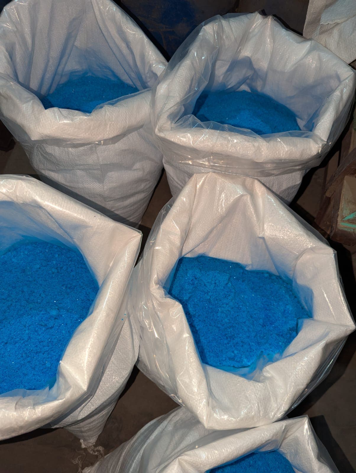 Copper sulphate (CuSO₄) — photo 6