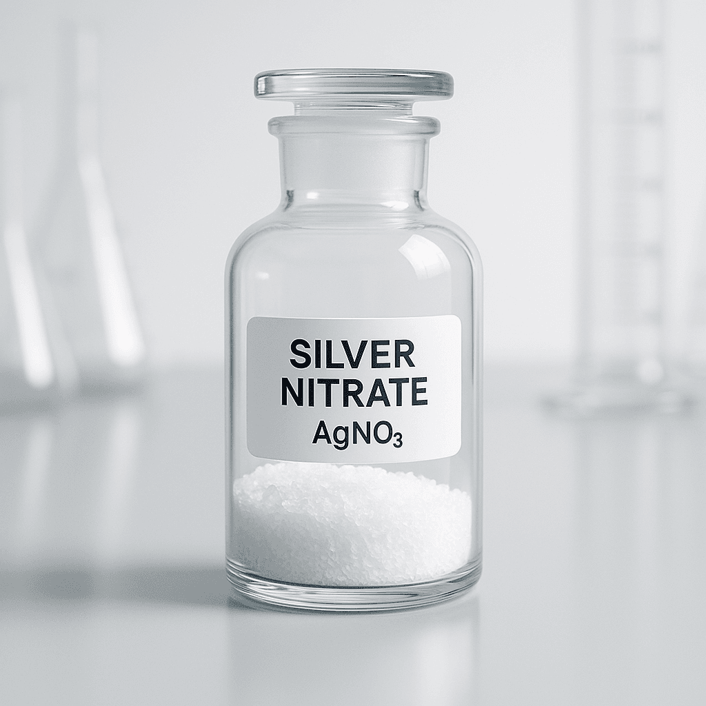 Silver Nitrate (AgNO₃) supplied by Sulman Traders in Pakistan