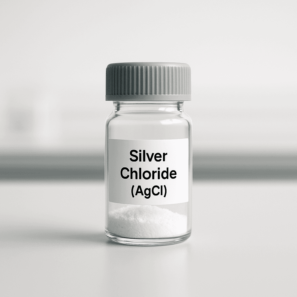 Silver Chloride (AgCl) supplied by Sulman Traders in Pakistan