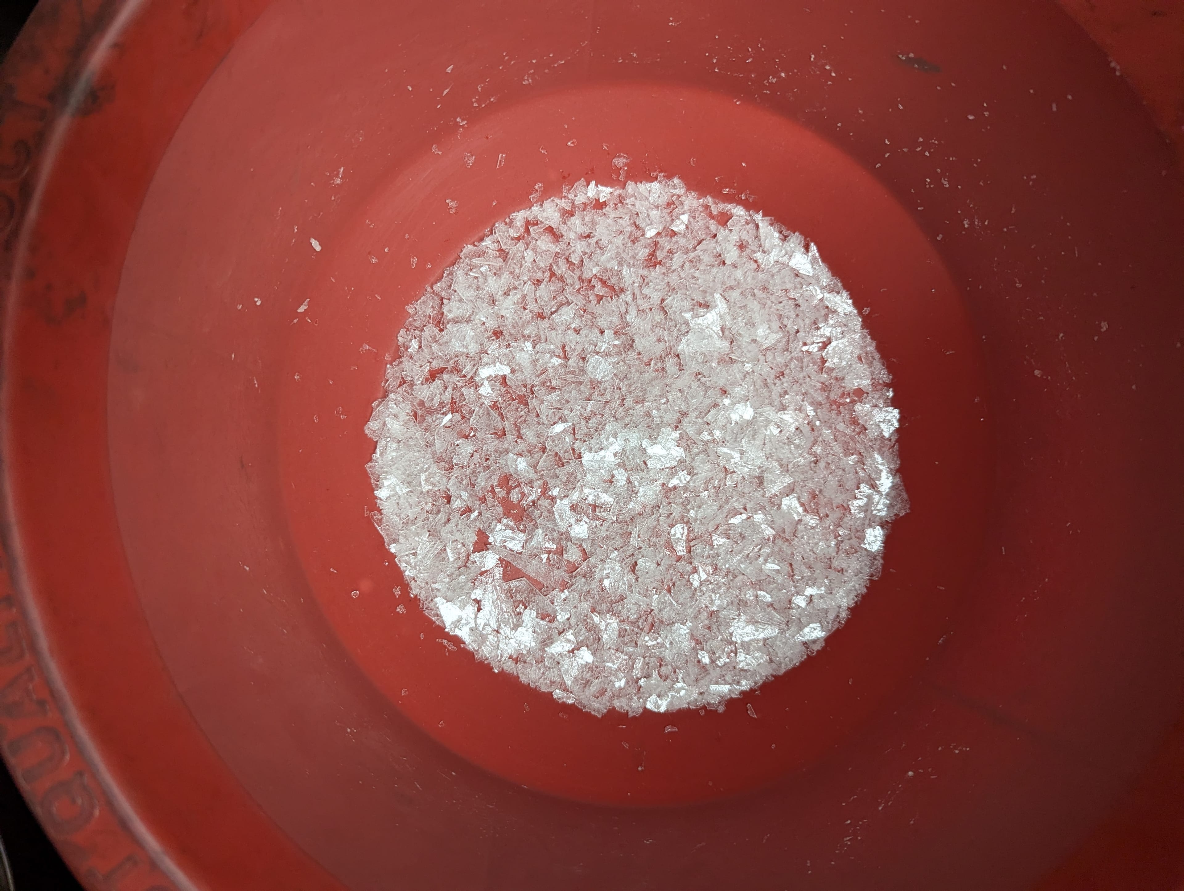 Silver nitrate container for water treatment use